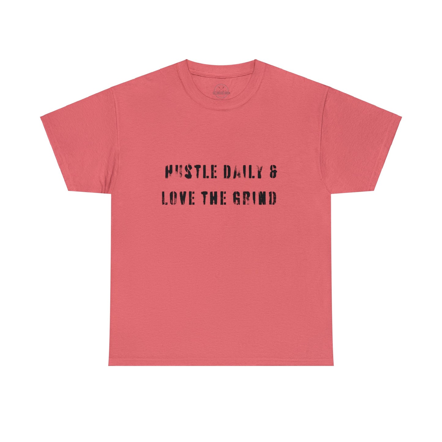 Hustle Daily and Love the Grind - Men's Heavy Cotton Tee