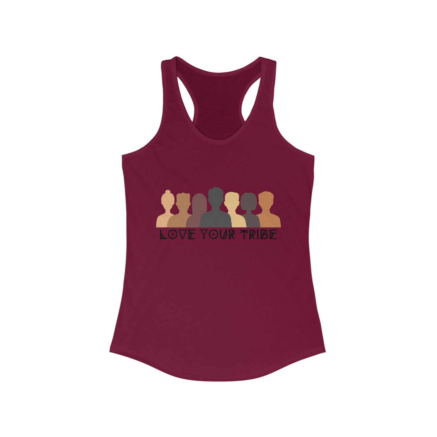 Love Your Tribe - Women's Ideal Racerback Tank