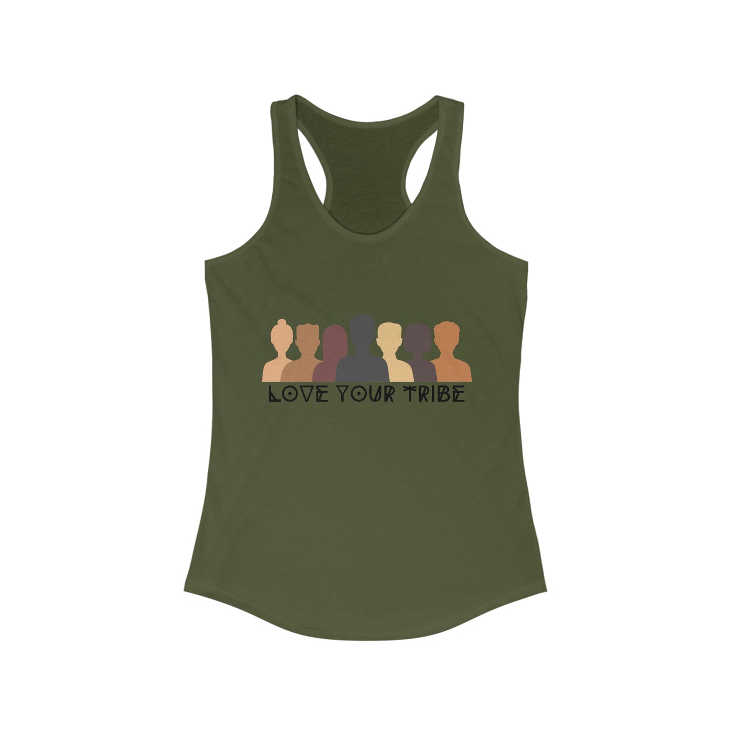 Love Your Tribe - Women's Ideal Racerback Tank