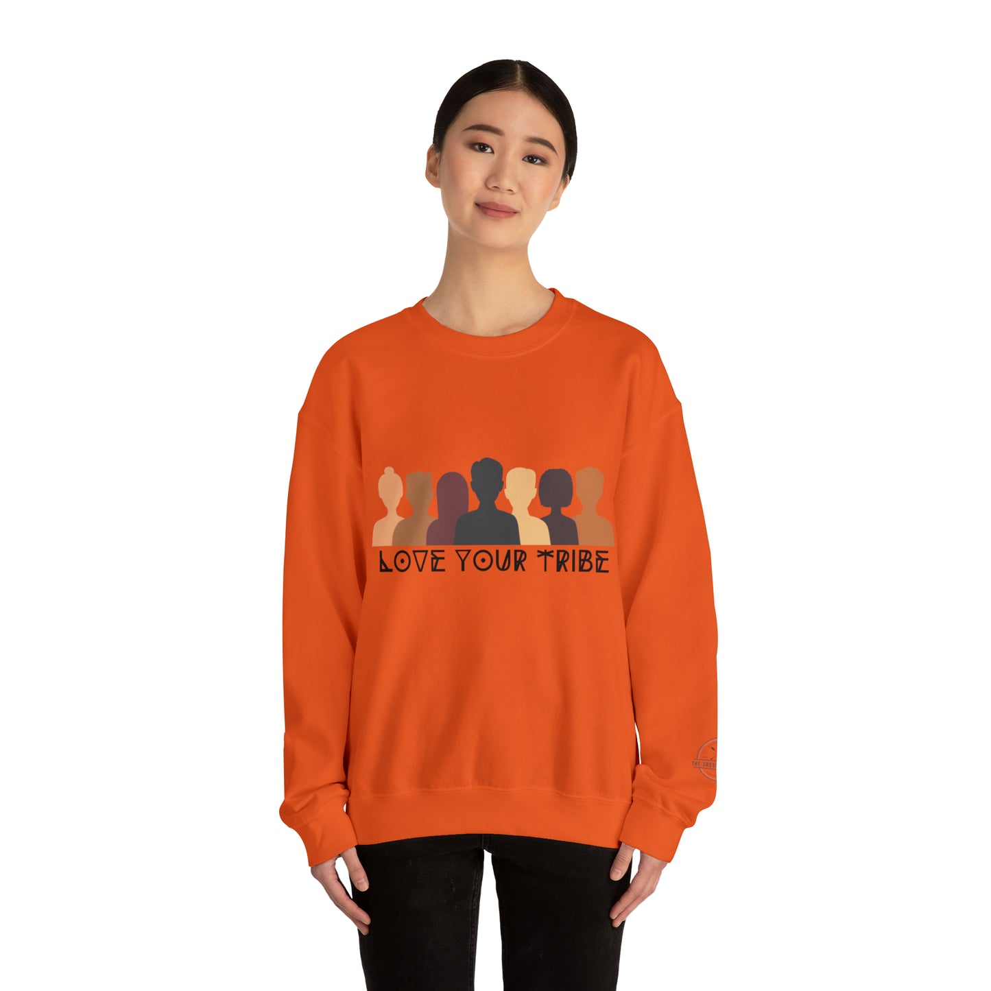 Love Your Tribe - Women's Heavy Blend™ Crewneck Sweatshirt