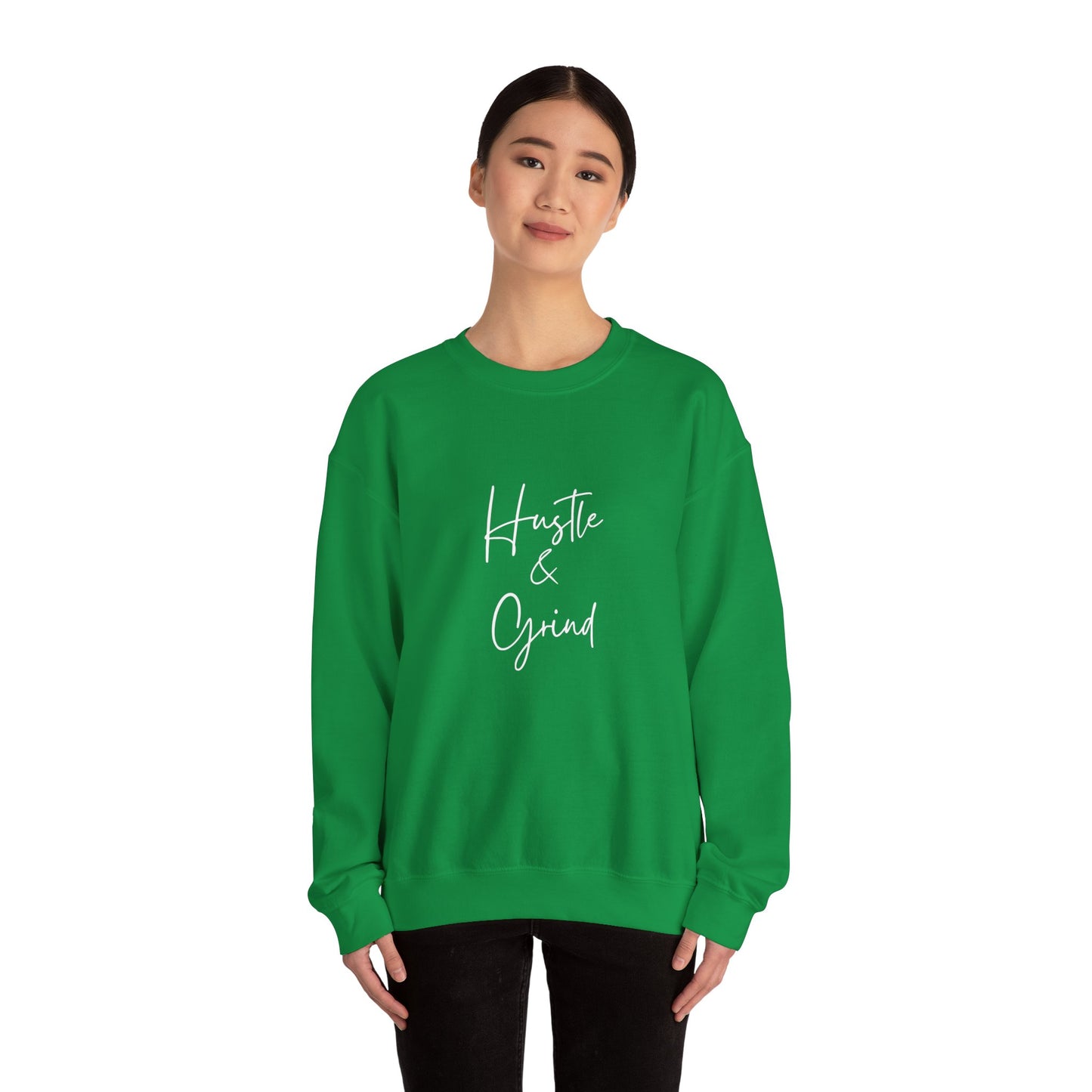 Hustle and Grind - Unisex Heavy Blend™ Crewneck Sweatshirt