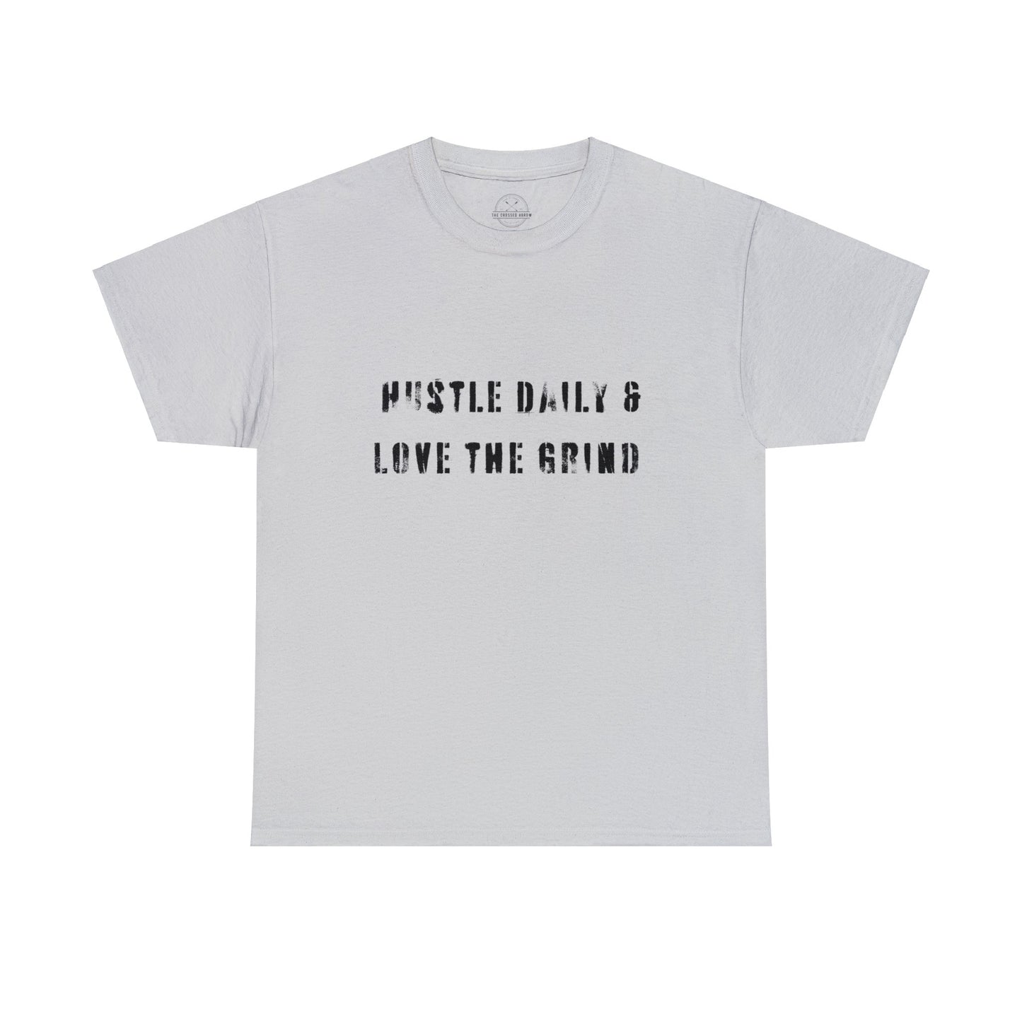 Hustle Daily and Love the Grind - Men's Heavy Cotton Tee