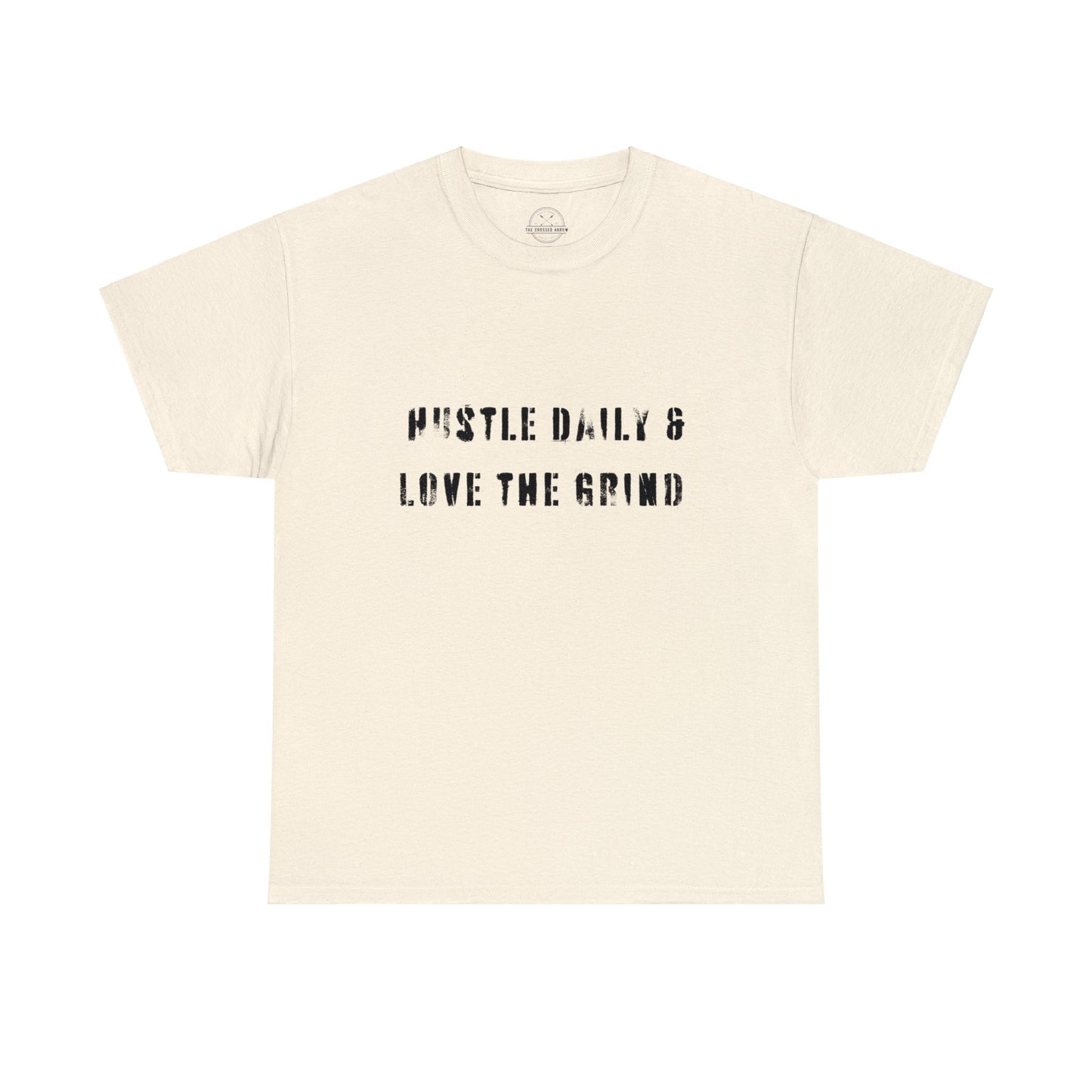 Hustle Daily and Love the Grind - Men's Heavy Cotton Tee