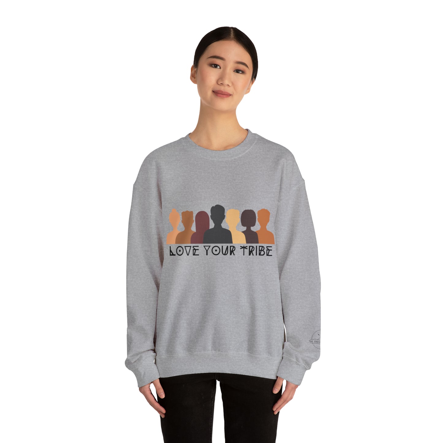 Love Your Tribe - Women's Heavy Blend™ Crewneck Sweatshirt