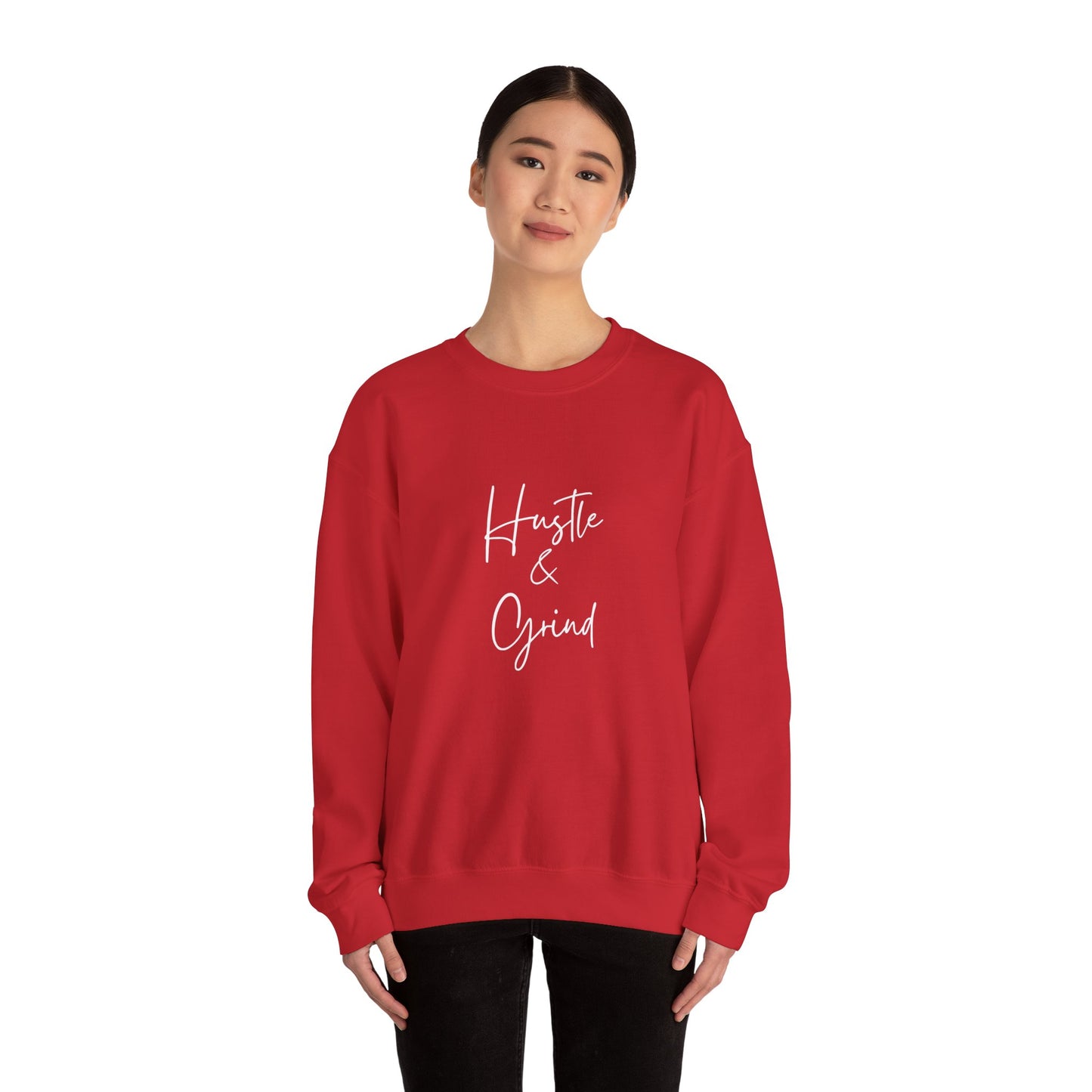 Hustle and Grind - Unisex Heavy Blend™ Crewneck Sweatshirt