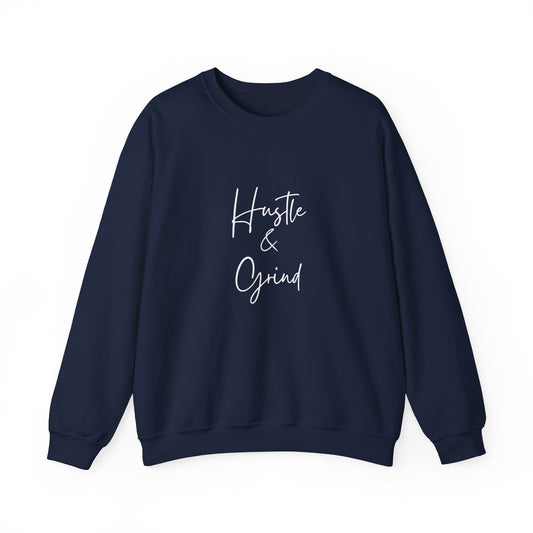 Hustle and Grind - Unisex Heavy Blend™ Crewneck Sweatshirt