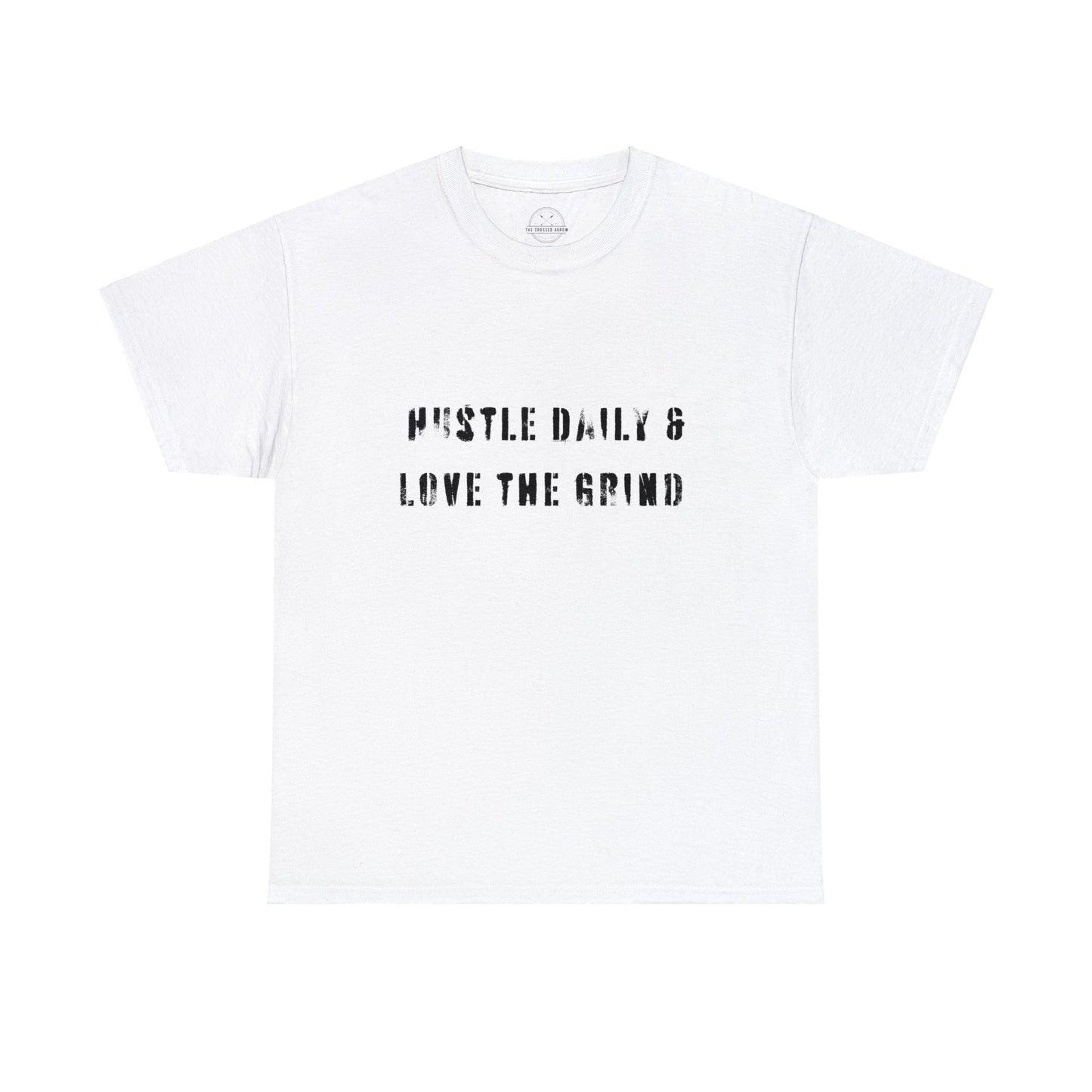 Hustle Daily and Love the Grind - Men's Heavy Cotton Tee