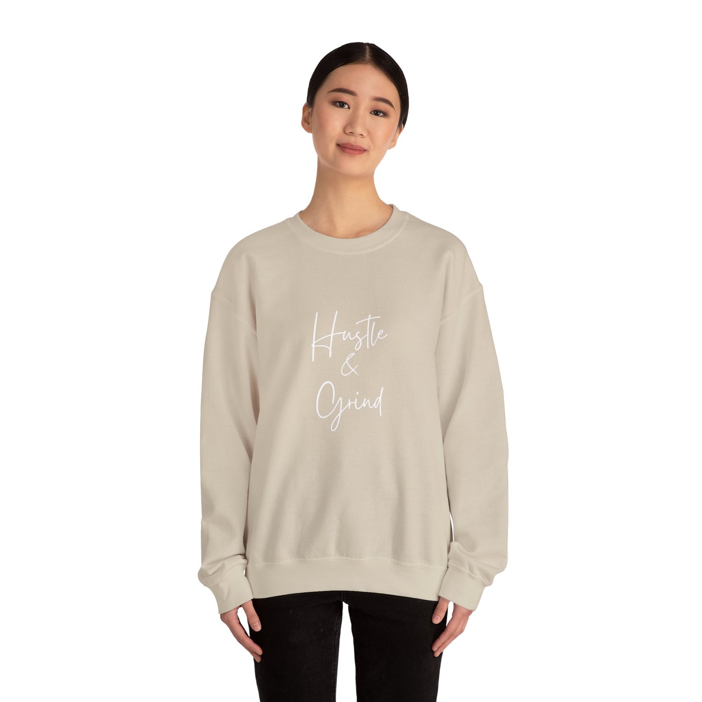 Hustle and Grind - Unisex Heavy Blend™ Crewneck Sweatshirt