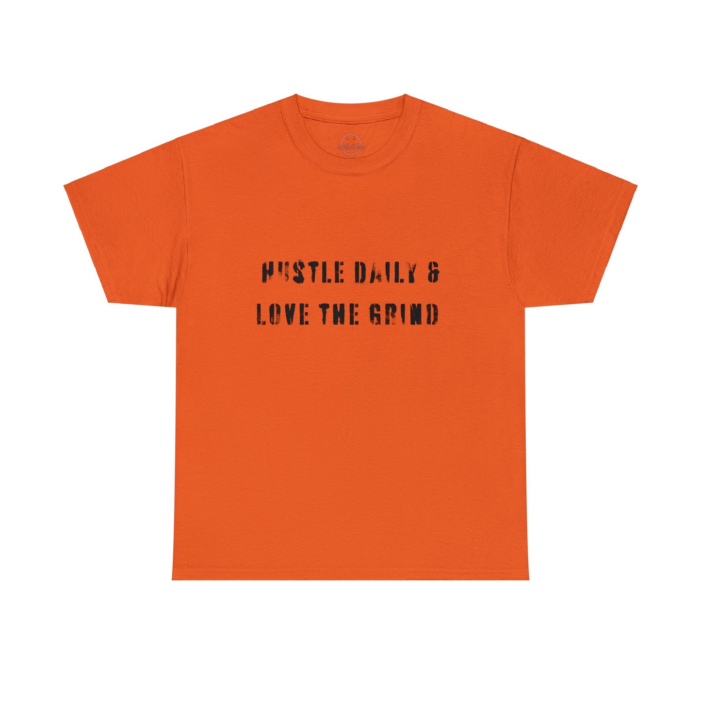 Hustle Daily and Love the Grind - Men's Heavy Cotton Tee