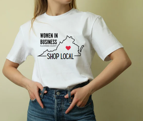 WIB Shop Local - Short Sleeve Soft Style Tee - Fluvanna Women in Business