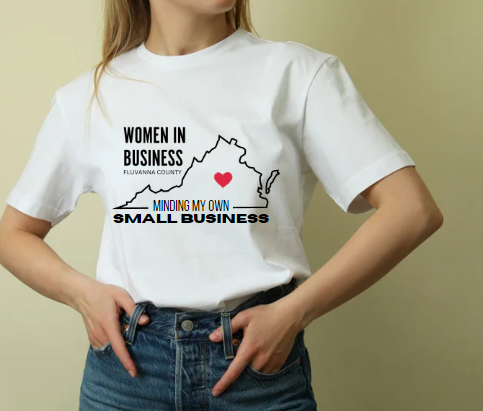 WIB Minding my own Small Business - Short Sleeve Soft Style Tee - Fluvanna Women in Business